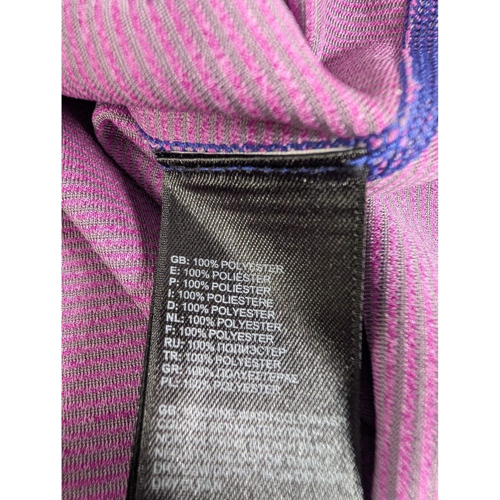 The North Face Shirt Womens Large‎ Purple FlashDry Short Sleeve Athletic Running - Picture 7 of 11